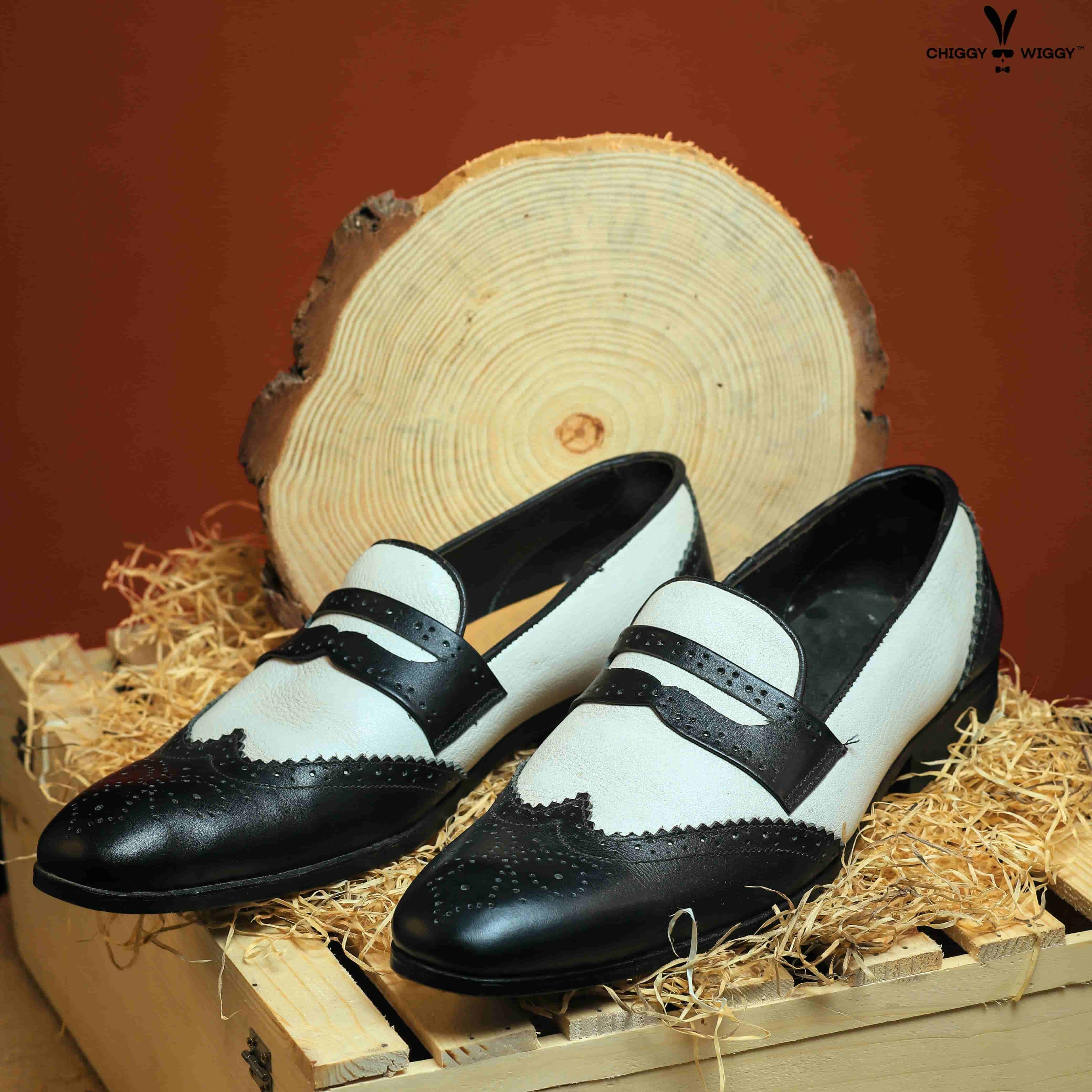 penny-loffer-black-and-white-original-leather-sole-leather-the-chiggy-wiggy-pennyloafer-shoes-2