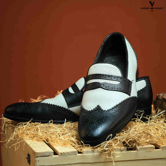 penny-loffer-black-and-white-original-leather-sole-leather-the-chiggy-wiggy-pennyloafer-shoes-0